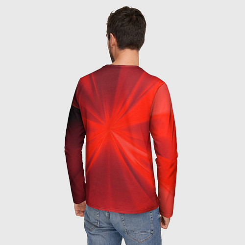 Мужской лонгслив Хонда HONDA / 3D-принт – фото 4