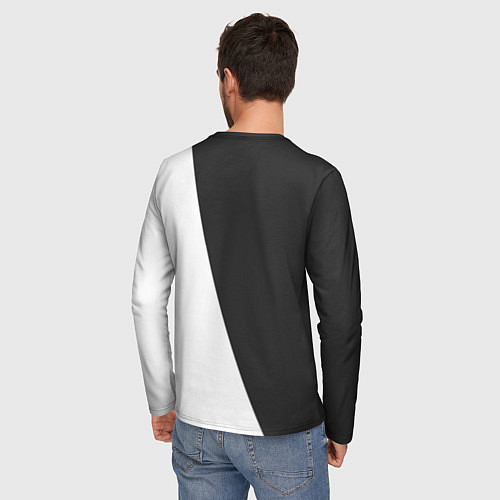 Мужской лонгслив Так сложно любить отаку / 3D-принт – фото 4