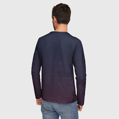 Мужской лонгслив Rosaria Genshin Impact / 3D-принт – фото 4