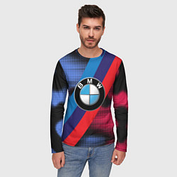 Лонгслив мужской BMW Luxury, цвет: 3D-принт — фото 2