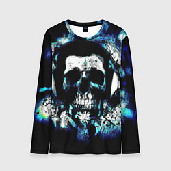 Лонгслив мужской Dark skull Fashion 2022, цвет: 3D-принт