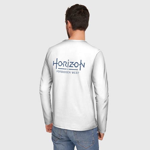 Мужской лонгслив Воительница Элой / 3D-принт – фото 4