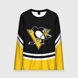 Мужской лонгслив Pittsburgh Penguins Питтсбург Пингвинз