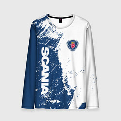 Лонгслив мужской SCANIA SAAB, цвет: 3D-принт