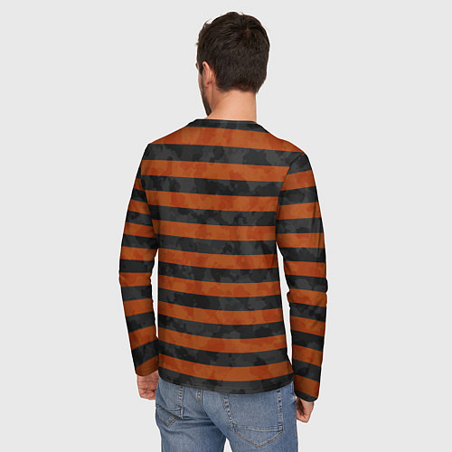 Мужской лонгслив ДЕНЬ ПОБЕДЫ ГЕОРГИЕВСКАЯ / 3D-принт – фото 4