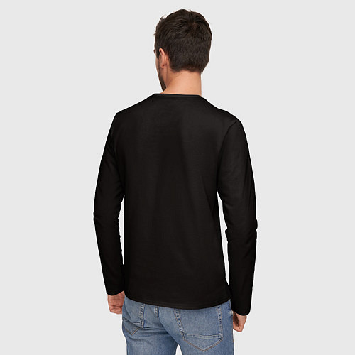 Мужской лонгслив Overlord Повелитель / 3D-принт – фото 4
