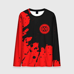 Лонгслив мужской THE WITCHER 3 Краска, цвет: 3D-принт