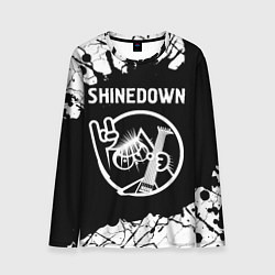 Мужской лонгслив Shinedown КОТ Краска