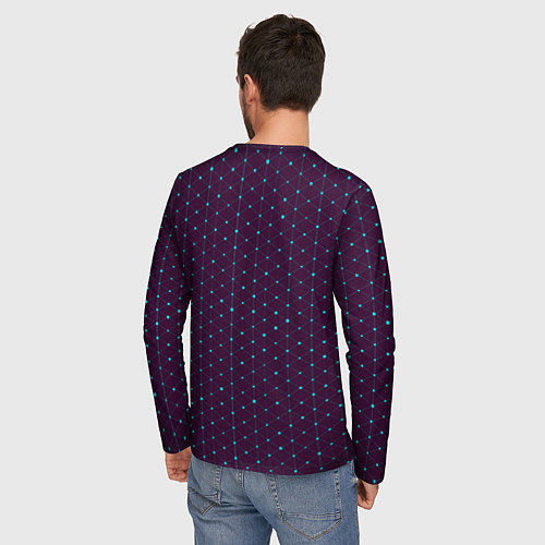 Мужской лонгслив GENSHIN IMPACT - КРИО - Графика / 3D-принт – фото 4