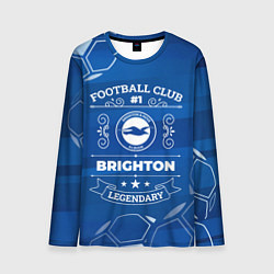 Лонгслив мужской Brighton FC 1, цвет: 3D-принт