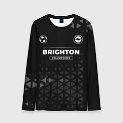 Лонгслив мужской Brighton Форма Champions, цвет: 3D-принт