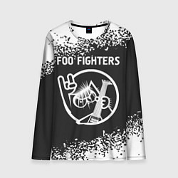 Лонгслив мужской Foo Fighters КОТ Арт, цвет: 3D-принт