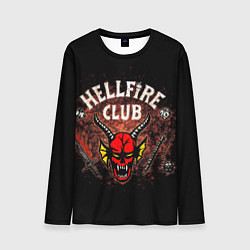 Лонгслив мужской Hellfire club, цвет: 3D-принт
