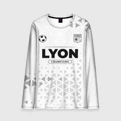 Лонгслив мужской Lyon Champions Униформа, цвет: 3D-принт