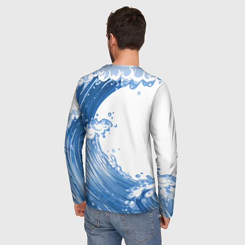 Мужской лонгслив Е Лань Yelan Genshin Impact / 3D-принт – фото 4