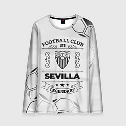 Лонгслив мужской Sevilla Football Club Number 1 Legendary, цвет: 3D-принт