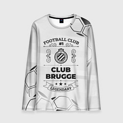 Лонгслив мужской Club Brugge Football Club Number 1 Legendary, цвет: 3D-принт