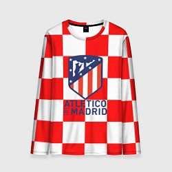 Лонгслив мужской Atletico madrid кубики, цвет: 3D-принт