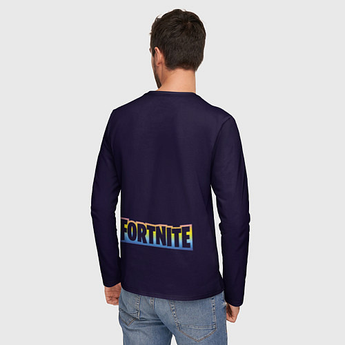 Мужской лонгслив Fortnite Durrrburger Skin / 3D-принт – фото 4