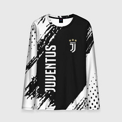 Лонгслив мужской Fc juventus фс ювентус, цвет: 3D-принт