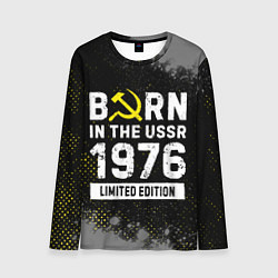 Лонгслив мужской Born In The USSR 1976 year Limited Edition, цвет: 3D-принт