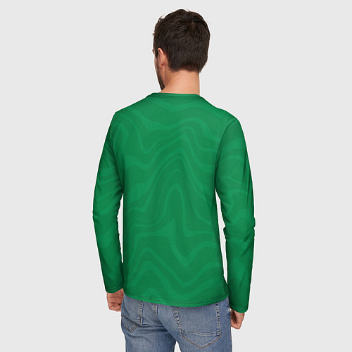 Мужской лонгслив ФК АХМАТ - ЧЕЧНЯ / 3D-принт – фото 4