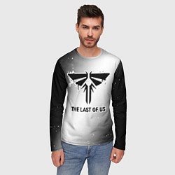 Лонгслив мужской The Last Of Us Glitch на светлом фоне, цвет: 3D-принт — фото 2