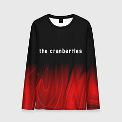 Мужской лонгслив The Cranberries Red Plasma