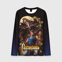 Лонгслив мужской Castlevania - Leon & Alucard, цвет: 3D-принт