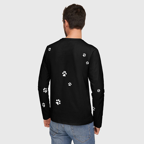Мужской лонгслив Stray / 3D-принт – фото 4