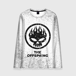 Лонгслив мужской The Offspring с потертостями на светлом фоне, цвет: 3D-принт