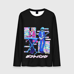 Лонгслив мужской Daft punk ufo, цвет: 3D-принт