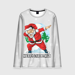 Мужской лонгслив Dab Santa Merry Christmas