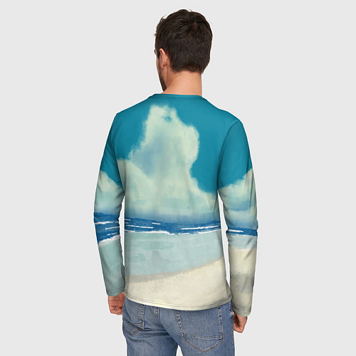 Мужской лонгслив Демон контроля : Макима / 3D-принт – фото 4