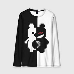 Мужской лонгслив Monokuma pixel