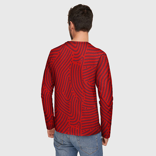 Мужской лонгслив Manchester City отпечатки / 3D-принт – фото 4