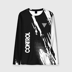 Лонгслив мужской Control Logo, цвет: 3D-принт