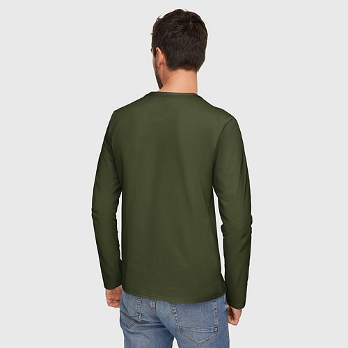 Мужской лонгслив Девушки и танки - команда Правда / 3D-принт – фото 4