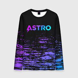 Мужской лонгслив Astro -градиент