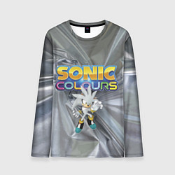 Лонгслив мужской Silver Hedgehog - Sonic - Video Game, цвет: 3D-принт