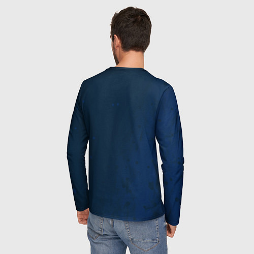 Мужской лонгслив Nasa - планеты / 3D-принт – фото 4