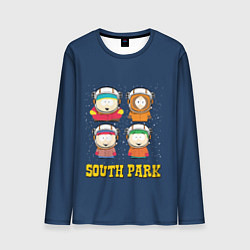 Мужской лонгслив South park космонавты