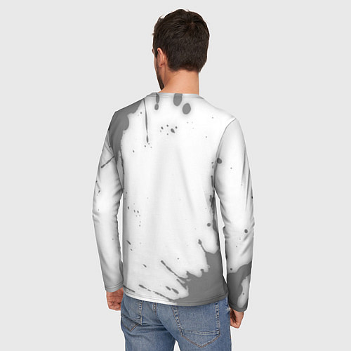 Мужской лонгслив Не спорь с лучшим прорабом - на светлом фоне / 3D-принт – фото 4