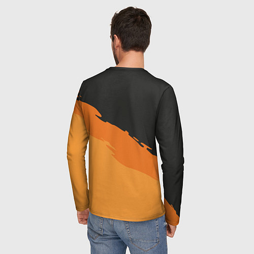 Мужской лонгслив Mom hero / 3D-принт – фото 4