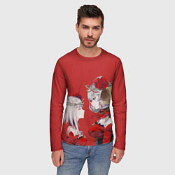 Лонгслив мужской Анна Шнайдер и Шарлотта Шнайдер - Такт Опус Судьба, цвет: 3D-принт — фото 2