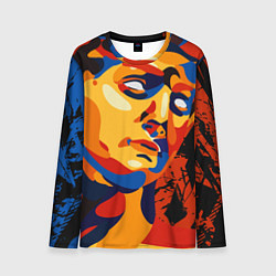 Лонгслив мужской Аполлон - декоративная живопись, цвет: 3D-принт
