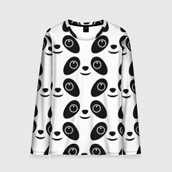 Лонгслив мужской Panda bing dun dun, цвет: 3D-принт