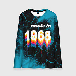 Лонгслив мужской Made in 1968: liquid art, цвет: 3D-принт