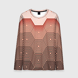 Лонгслив мужской Multi- faceted pattern, цвет: 3D-принт