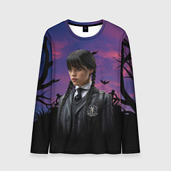 Мужской лонгслив Wednesday Addams